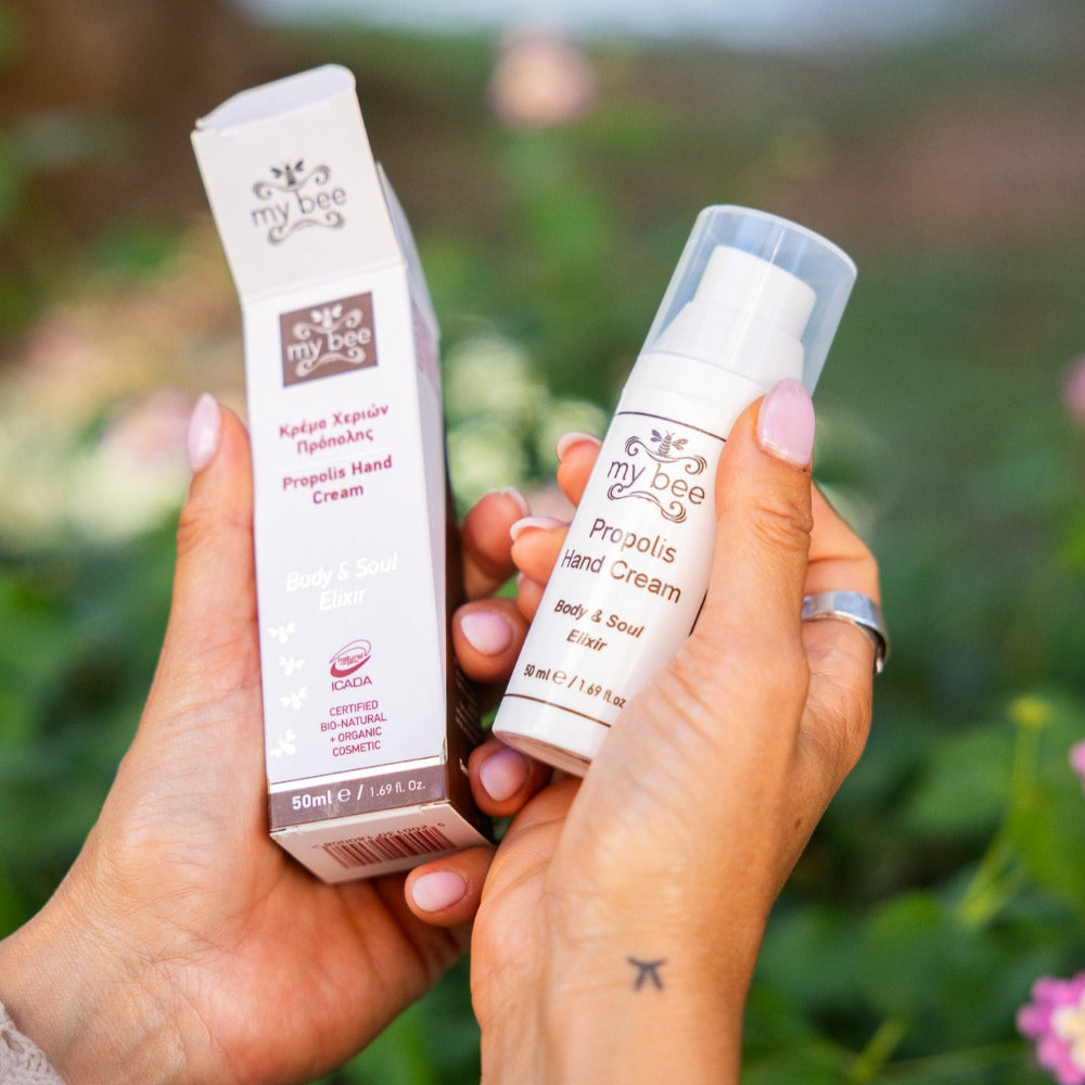 Cremă de mâini cu propolis