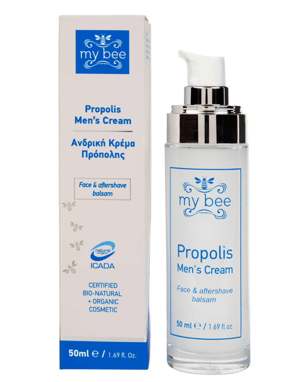 Cremă de față si after-shave pentru bărbați