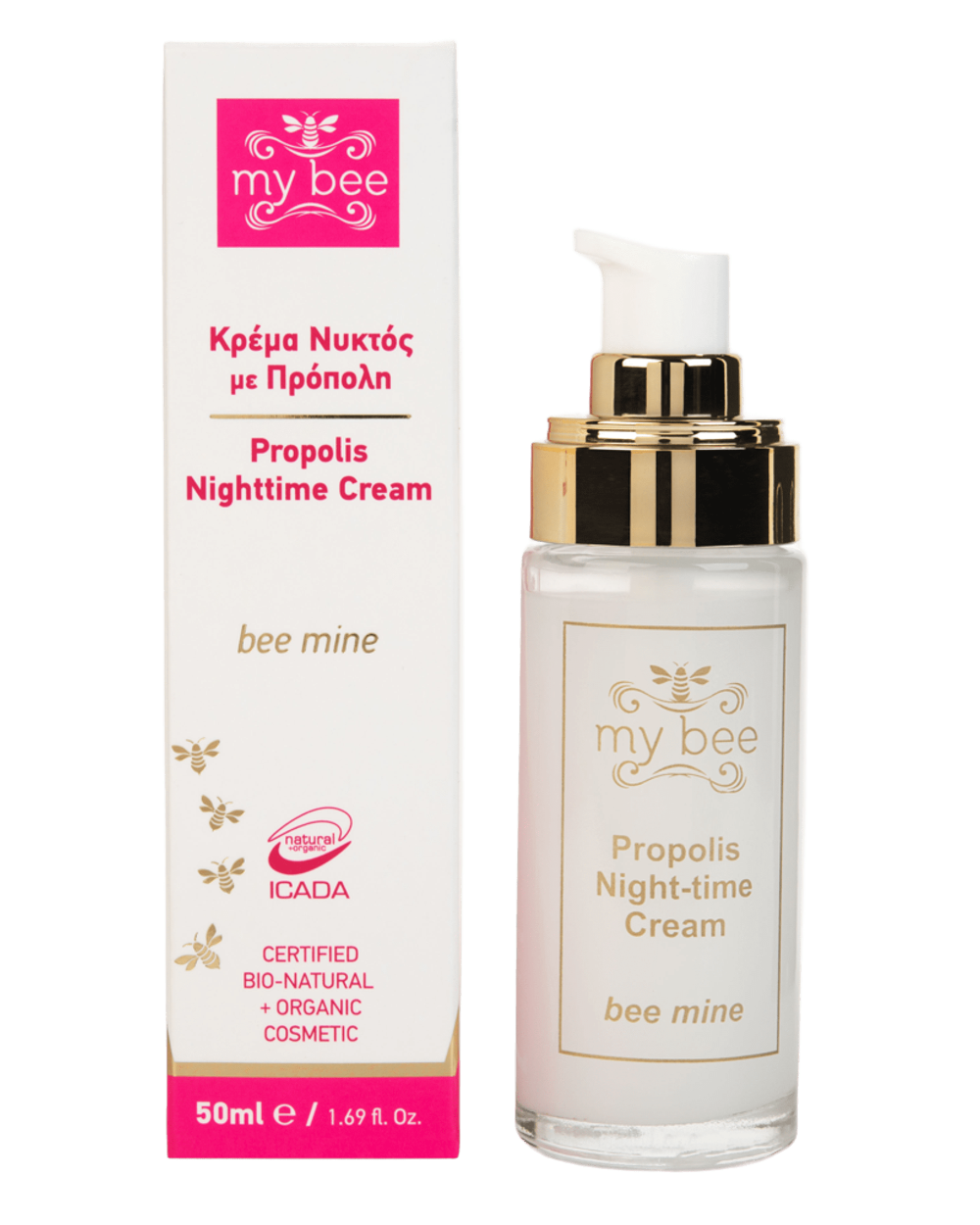 Cremă de noapte cu propolis - Bee Mine