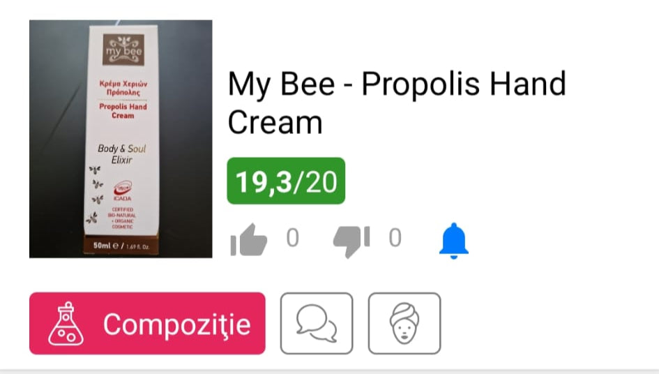 INCI Beauty mi-a confirmat alegerea: My Bee